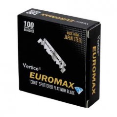 Euromax Single Edged Klasické půlené žiletky na holení 100 ks