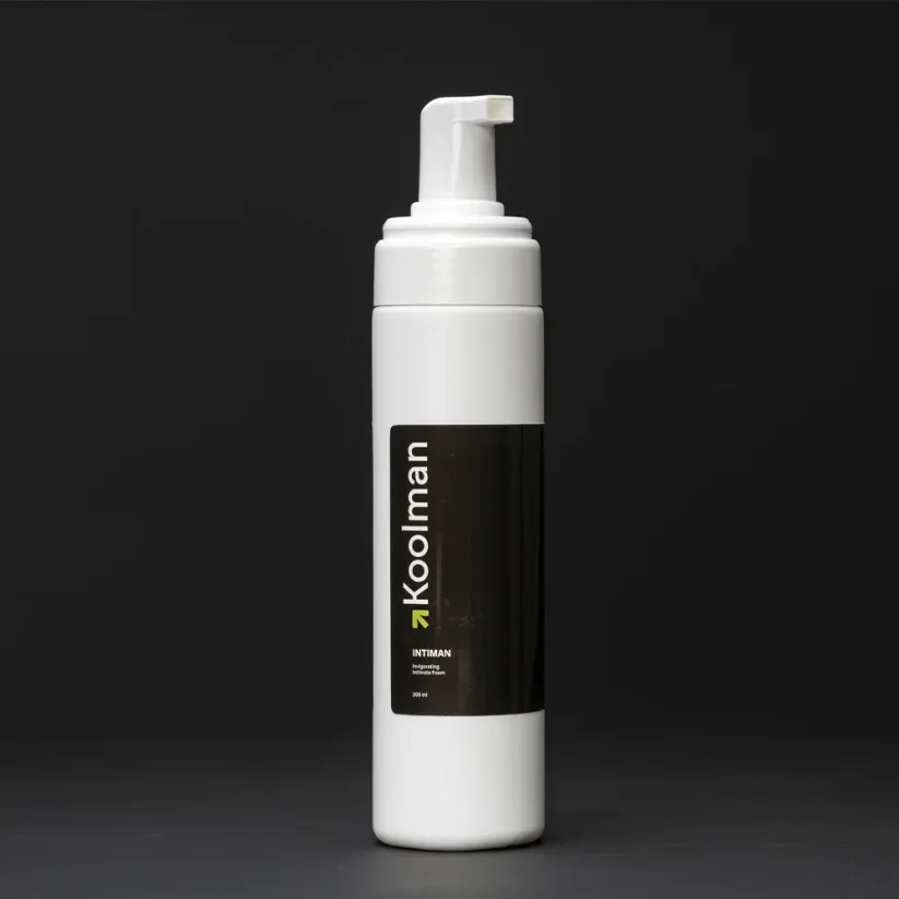 Koolman Intiman Invigorating Foam 200 ml - Osvěžující mycí pěna pro intimní péči a proti opruzeninám