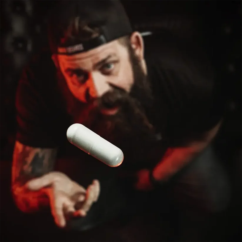 Angry Beards Beardroids Doping 60 kapslí - Doplněk stravy pro růst vousů