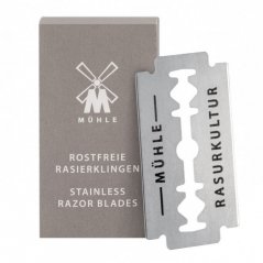 Mühle Stainless Razor Blades Klasické celé žiletky na holení 10 ks