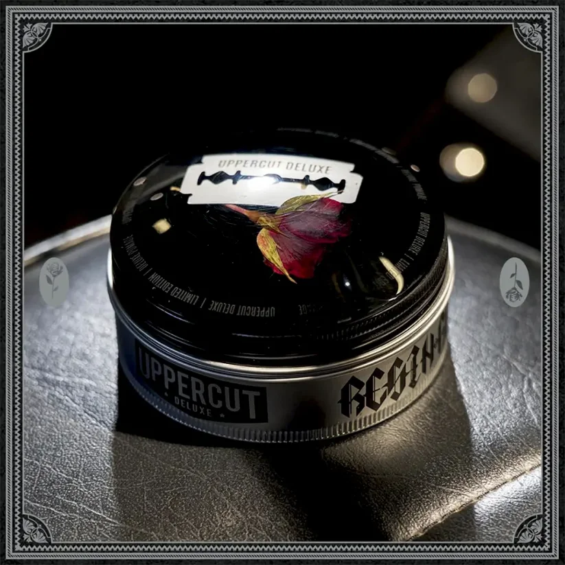 Uppercut Deluxe Pomade Resin & Rose LTD 100 g - Lesklá pomáda na vlasy se silnou fixací
