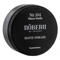 Noberu Matte Pomade Tobacco Vanilla 80 ml - Matná pomáda na vlasy pro styling účesu