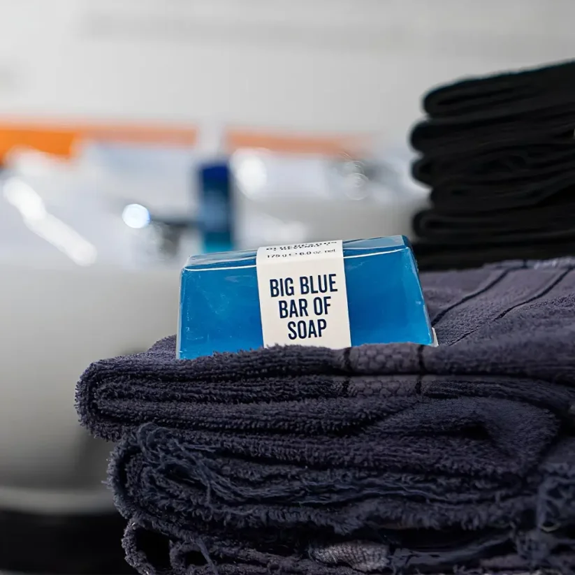 Bluebeards Revenge Big Blue Bar of Soap 175 g - Mýdlo na celé tělo i ruce pro muže