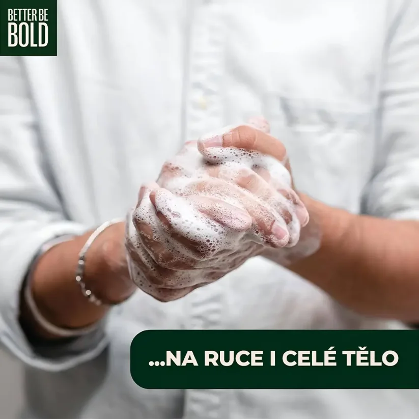 Better Be Bold Solid Bald Head & Body Wash Bar 100 g - Tuhé mýdlo na holou hlavu i tělo