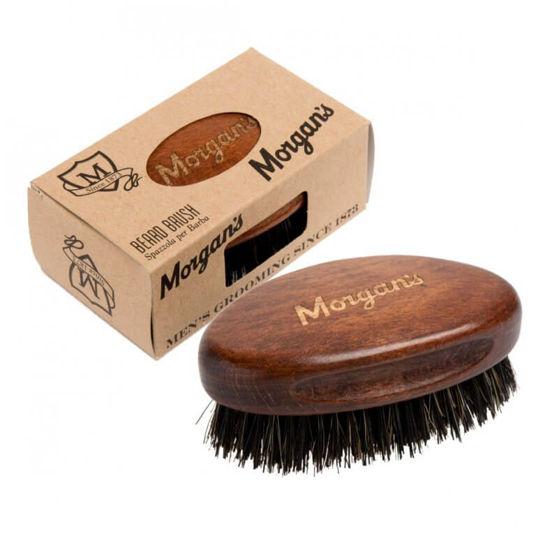 Morgan's Beard Brush with Boar Bristle - Velký kartáč na vousy s kančími štětinami