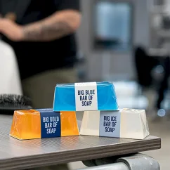 Bluebeards Revenge Soap Stack Kit 3x175 g - Dárková sada  pro muže se třemi mýdly na ruce i tělo