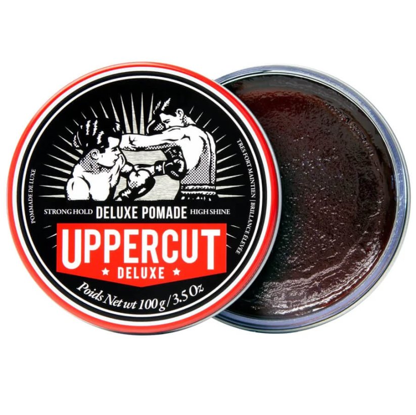 Uppercut Deluxe Pomade Lesklá pomáda na vlasy 100 g