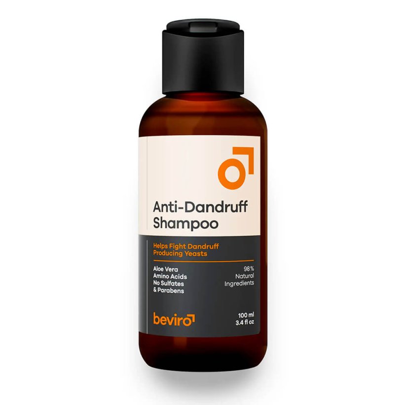 Beviro Přírodní šampon proti lupům 100 ml