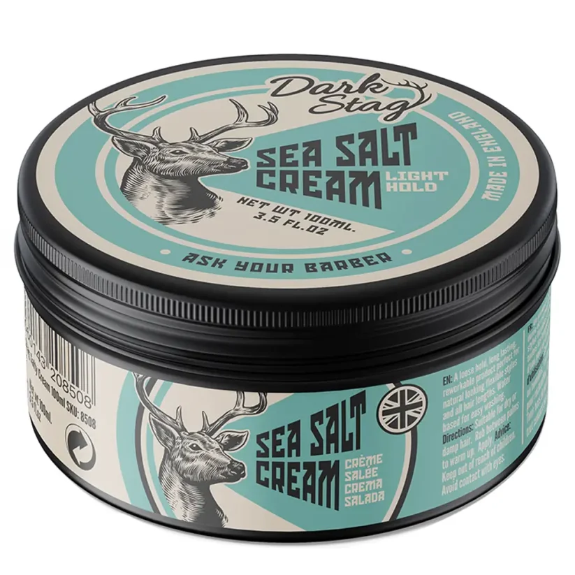 Dark Stag Sea Salt Cream Light Hold 100 ml - Stylingový krém na vlasy s mořskou solí