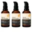 Beviro Natural Beard Booster 3 měsíční kůra pro růst vousů 3 x 30 ml