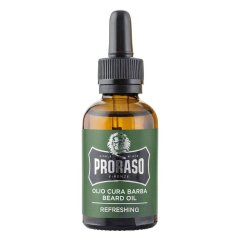 Proraso Beard Oil Refreshing Eucalyptus 30 ml - Olej na vousy s vůní eukalyptu