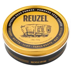 Reuzel Liquid Death Severed Head Pomade Strong Matte Clay Matná hlína na vlasy 95 g