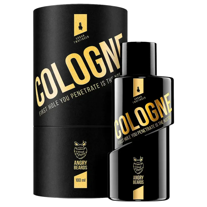 Angry Beards Eau de Cologne Urban Twofinger 100 ml - Kolínská voda pro muže