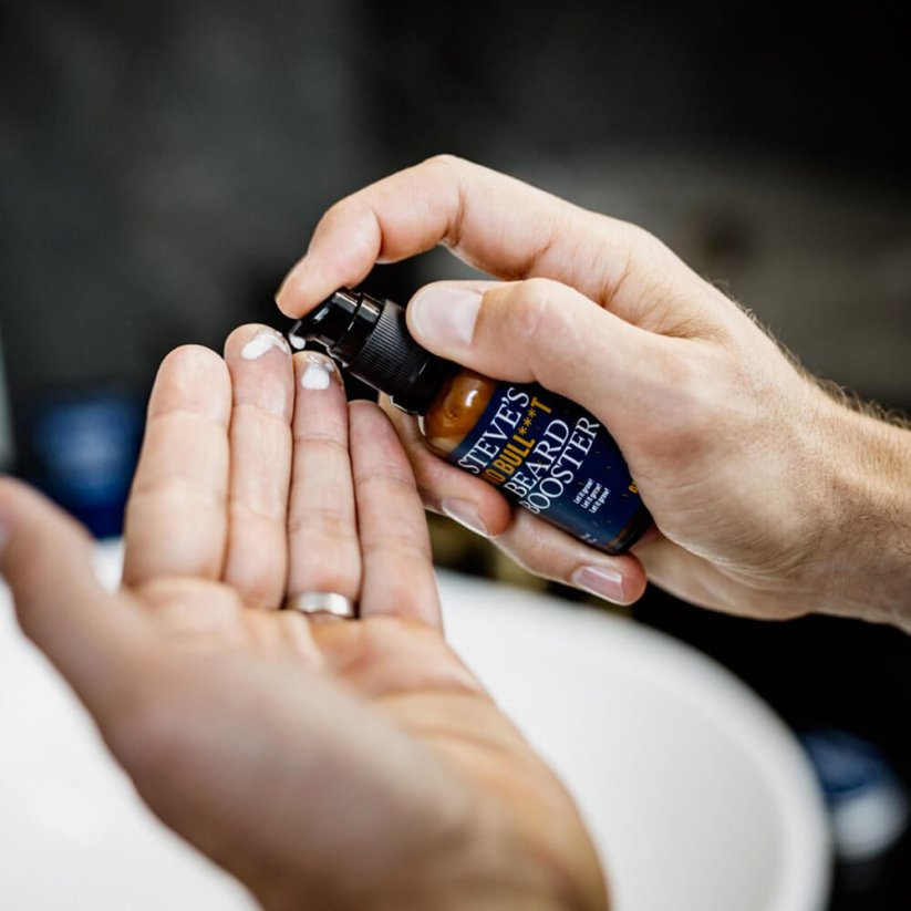 Steves Beard Booster Set 3x30 ml - Elixír pro podporu růstu vousů (3 měsíční kůra)