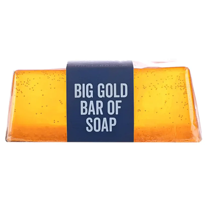 Bluebeards Revenge Big Gold Bar of Soap Cuban 175 g - Mýdlo na celé tělo i ruce pro muže