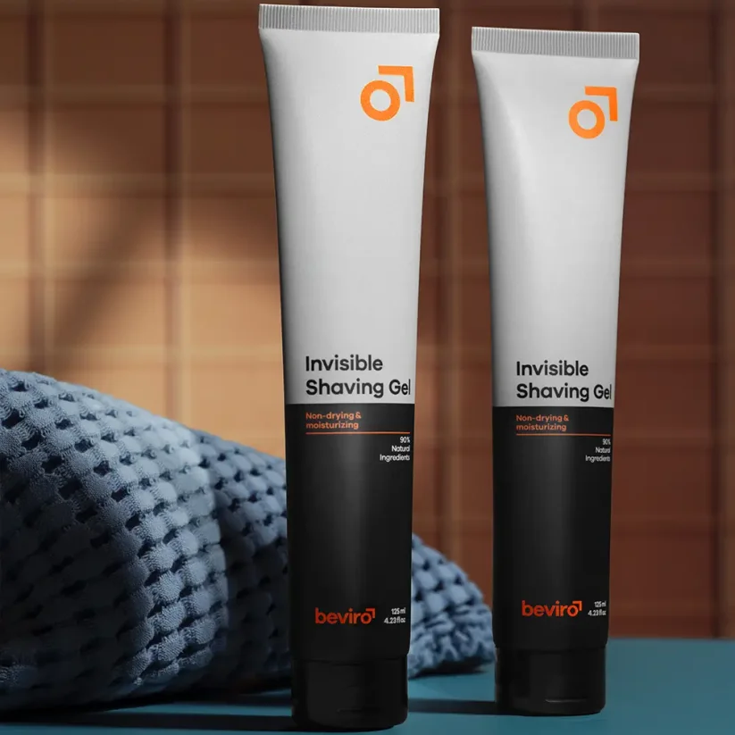 Beviro Invisible Shaving Gel 125 ml - Přírodní gel na holení