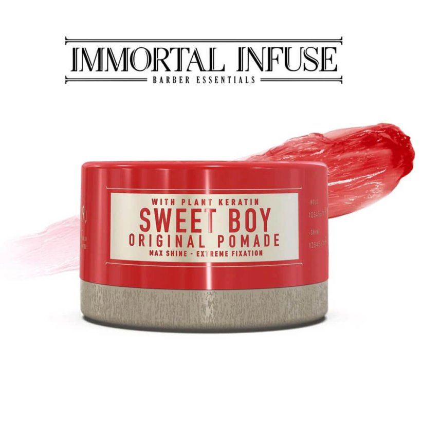 Immortal Infuse Sweet Boy Original Pomade Pomáda na vlasy s keratinem 150 ml