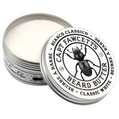Captain Fawcett Beard Butter Bianco Classico 80 ml - Vyživující máslo na světlé, šedé i bílé vousy