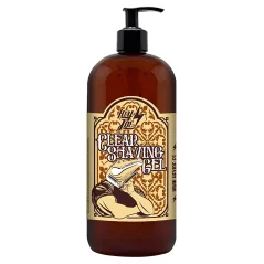 Hey Joe Clear Shaving Gel 1000 ml - Transparentní gel na holení