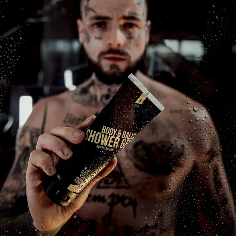 Angry Beards Body & Balls Shower Gel Urban Twofinger 50 ml - Pánský sprchový gel