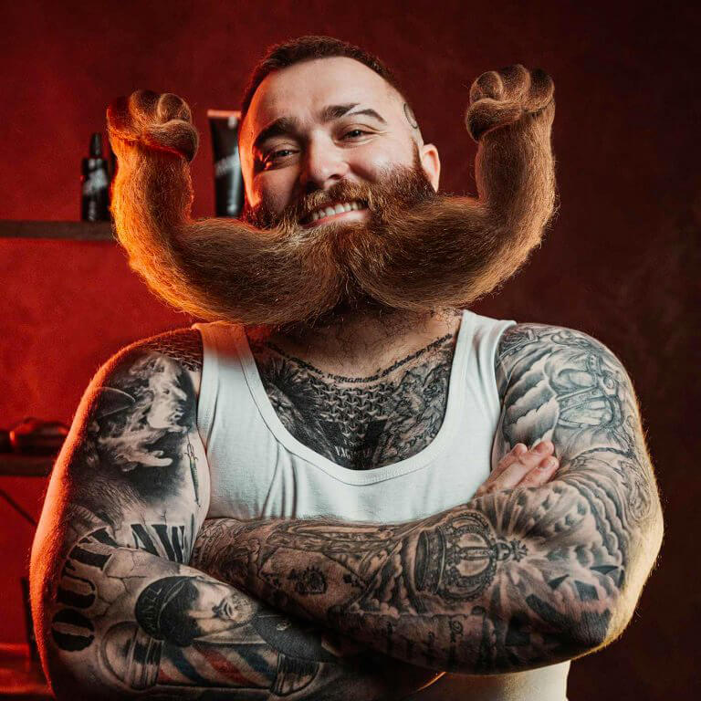 Angry Beards Starter Pack Beard Boosting Sada na posílení růstu vousů - 3 měsíční kůra