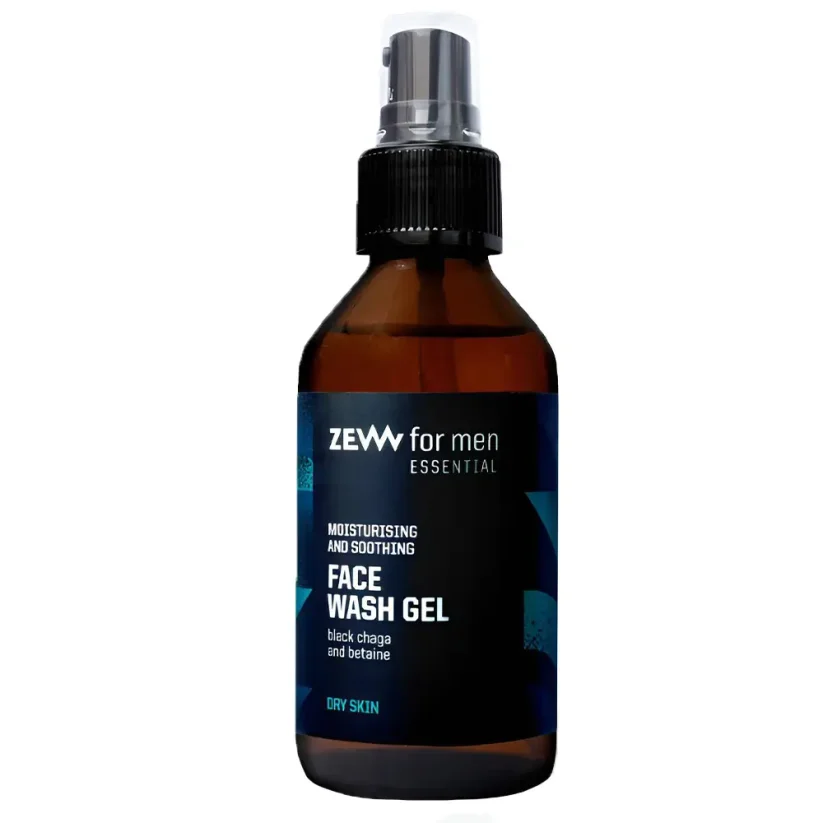 Zew for men Face Wash Gel Mycí gel na obličej pro suchou pokožku 100 ml