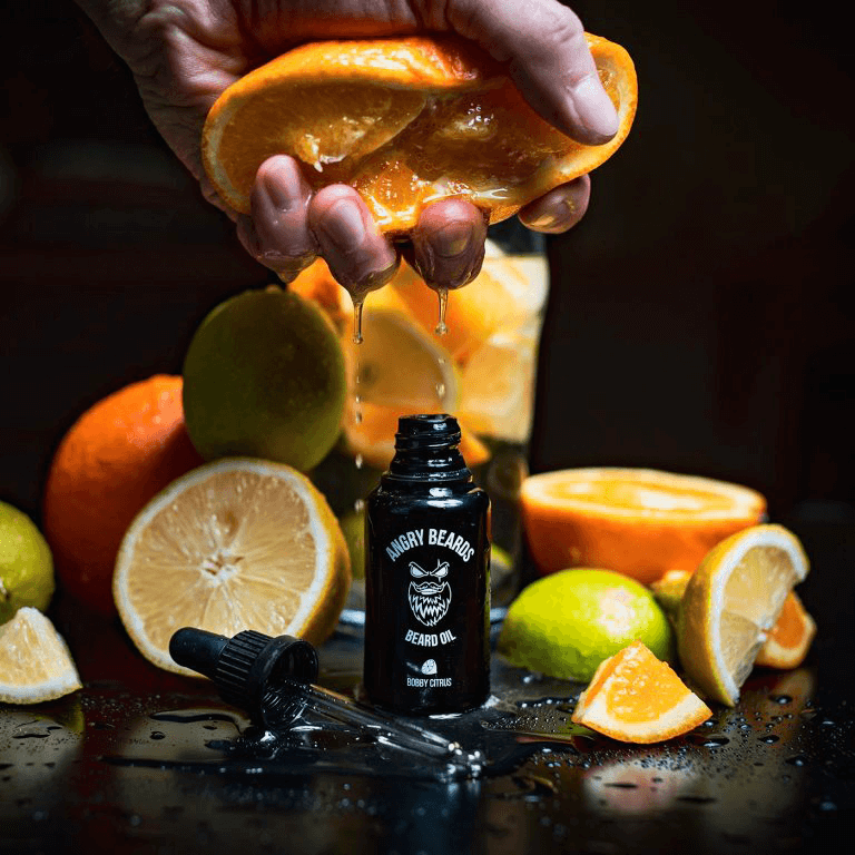 Angry Beards Olej na vousy Bobby citrus 30 ml